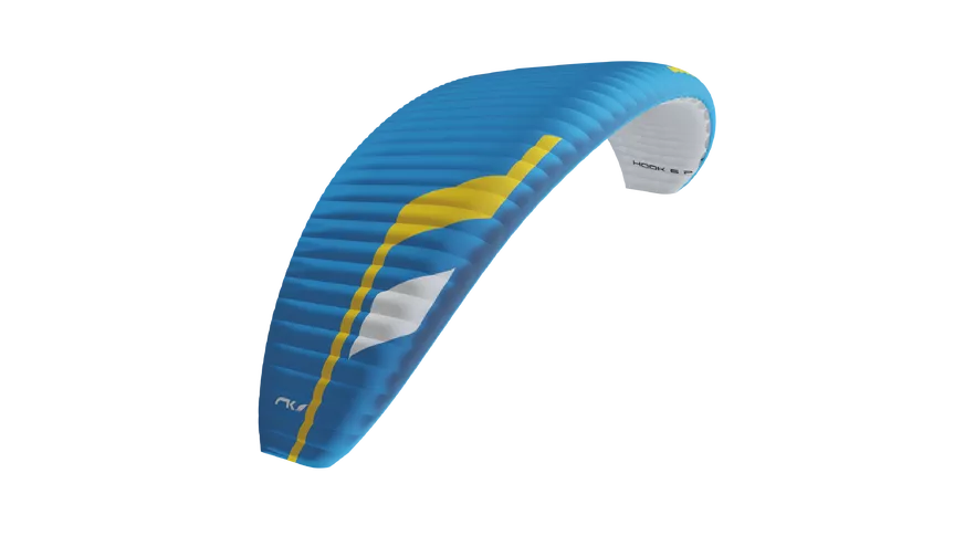 Der Gleitschirm Hook 6 P in der Farbe breeze