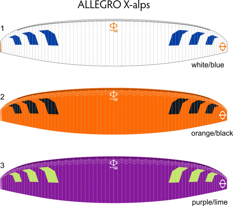 Allegro X-Alps Farben